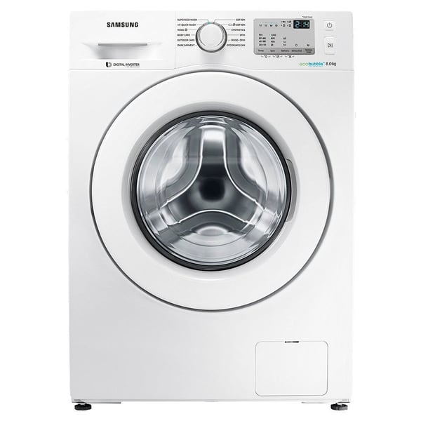 Samsung Fully Automatic Front Load Washer 8kg WW80J4213KW