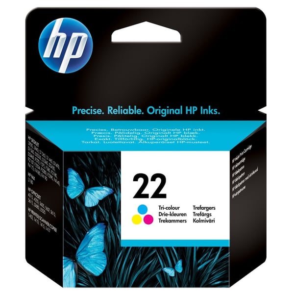 HP 22 C9352AE EMEA Tri Color Ink Cartridge