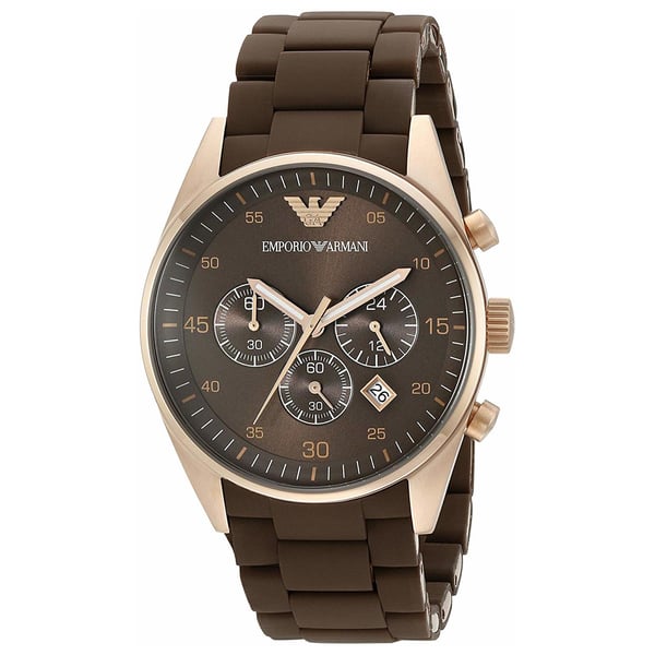 Buy Emporio Armani Sportivo Men s Analog Metal Watch Online in UAE Sharaf DG