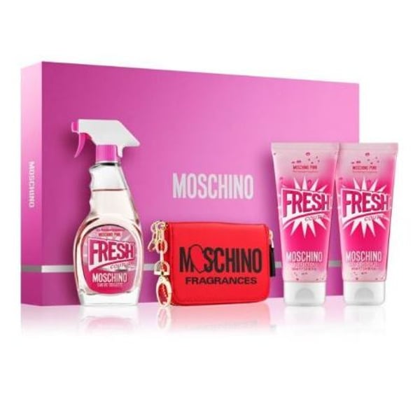 Moschino Pink Fresh Couture 4Pcs Gift Set For Women price in