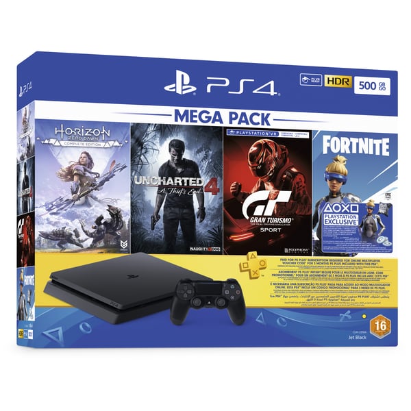 Buy Sony PlayStation 4 Slim Console 500GB Black Middle East