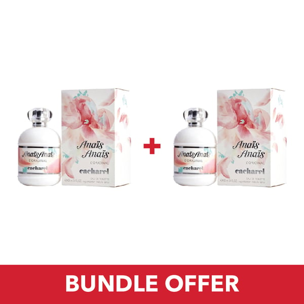 Buy Cacharel Anais Anais EDT Women 100mlx2 Bundle Offer Online in