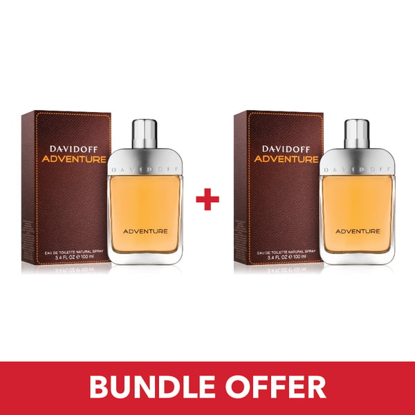 Buy Davidoff Adventure EDT Men 100mlx2 Bundle Offer Online in UAE