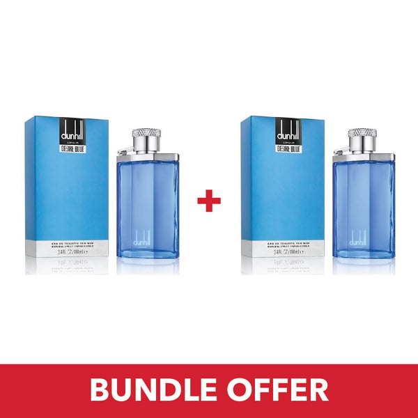 Buy Dunhill Desire Blue EDT Men 100mlx2 Bundle Offer Online in UAE