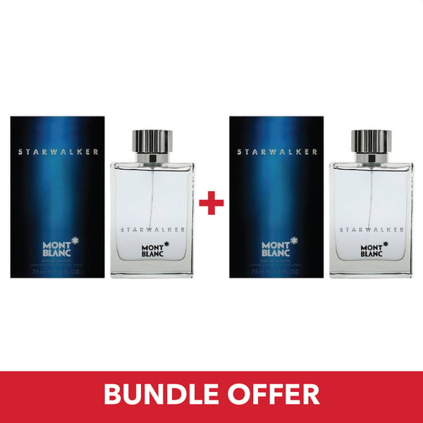 Buy Montblanc Starwalker EDT Men 75mlx2 Bundle Offer Online in UAE