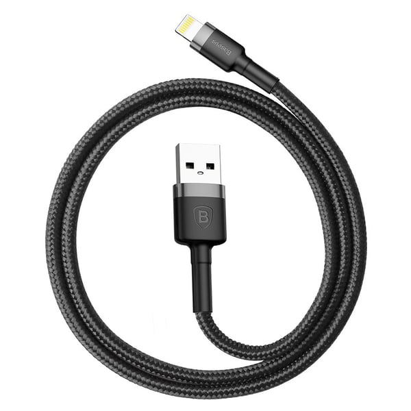 Baseus Lightning Cable 1m Grey/Black