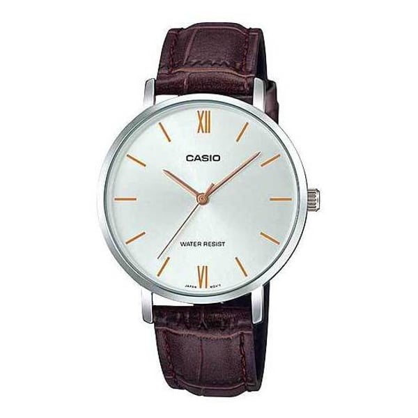 Casio leather watch store for ladies