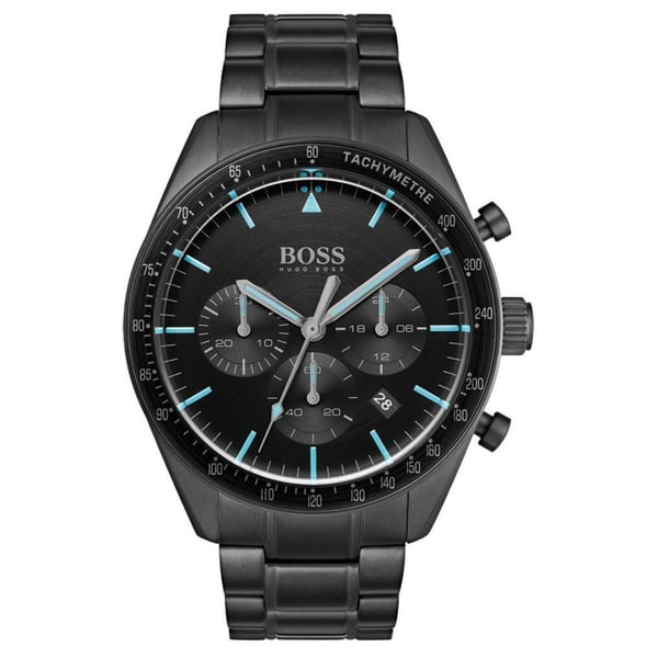 Hugo Boss 1513675 Trophy Quartz Chronograph Black Steel Watch Men price in Bahrain Buy Hugo Boss 1513675 Trophy Quartz Chronograph Black Steel Watch Men in Bahrain