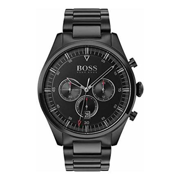 Hugo Boss 1513714 Pioneer Quartz Black Stainless Steel Watch Men price in Bahrain Buy Hugo Boss 1513714 Pioneer Quartz Black Stainless Steel Watch Men in Bahrain