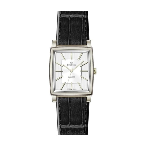 Buy Everswiss 5742 LLS Black Leather Watch Women Online in UAE Sharaf DG