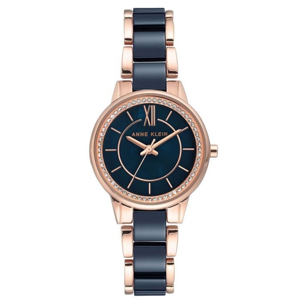 Buy Anne Klein Blue Ceramic Quartz Watch Women Online in UAE