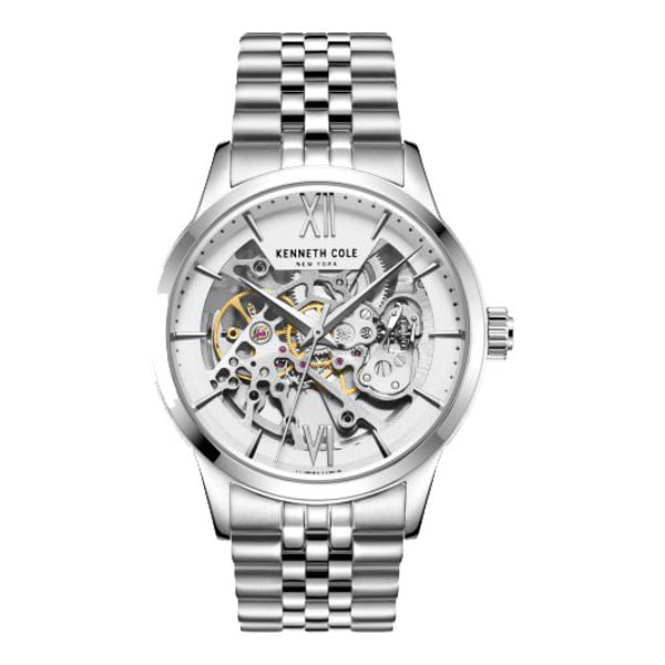 Kenneth cole skeleton online watch mens