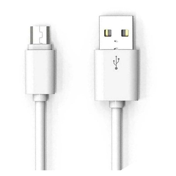 White deals usb cable