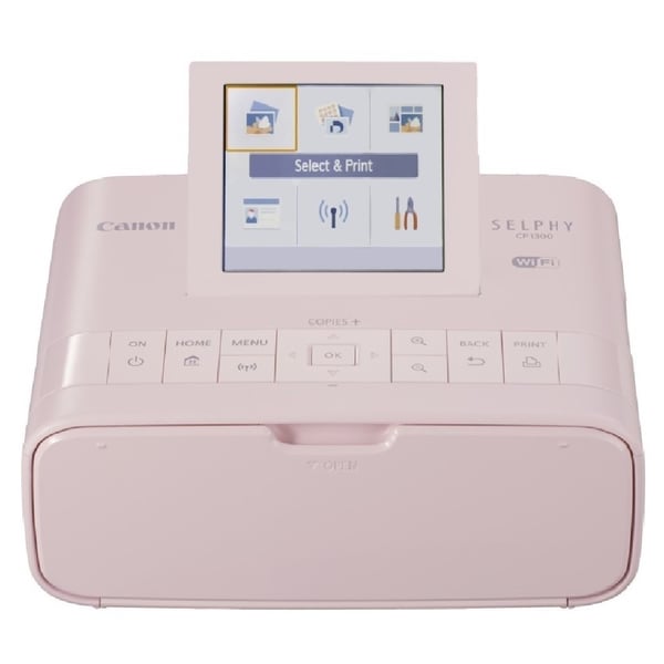 Buy Canon Cp1300 Selphy Wireless Compact Photo Printer Pink Online In Uae Sharaf Dg