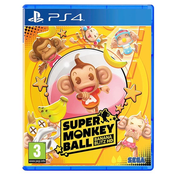 PS4 Super Monkey Ball Banana Blitz HD Game