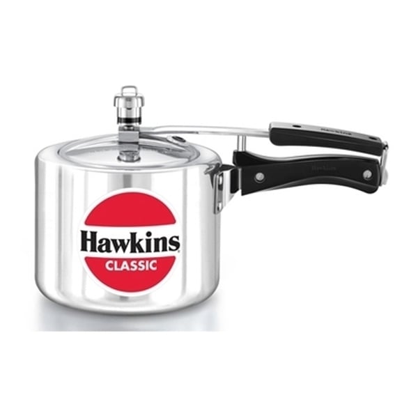 Hawkins Classic Alluminium Pressure Cooker 3L Silver