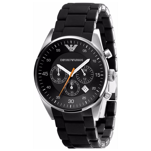 Emporio Armani Men's, Black Dial