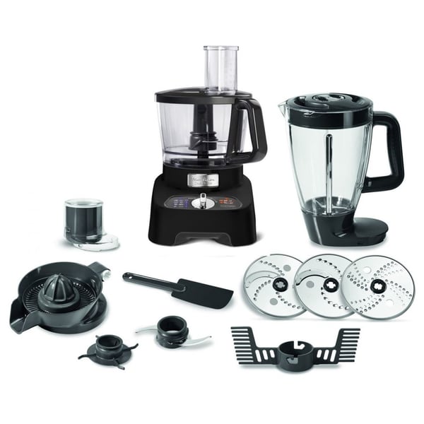 Buy online Best price of Moulinex Double Force Food Processor 1000 Watts 34  Functions Black FP824825 in Egypt 2020