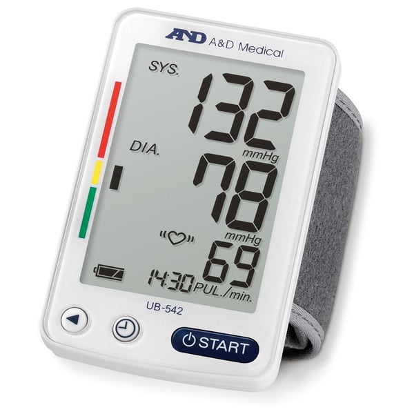 إيه أند دي جهاز قياس ضغط الدم من المعصم UB542