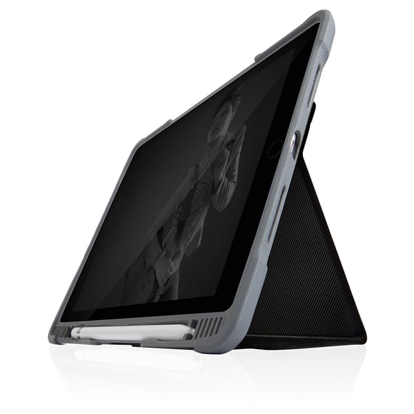 STM Dux Plus Duo Case Black For iPad 10.2