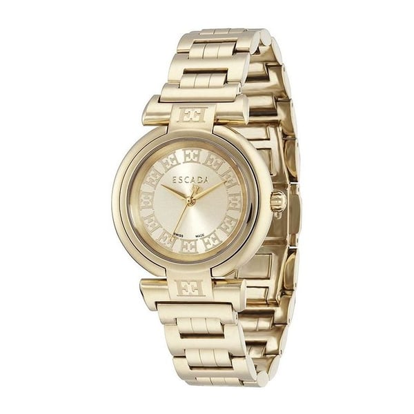 Buy Escada Lauren Gold Plated Stainless Steel Analog Women Watch