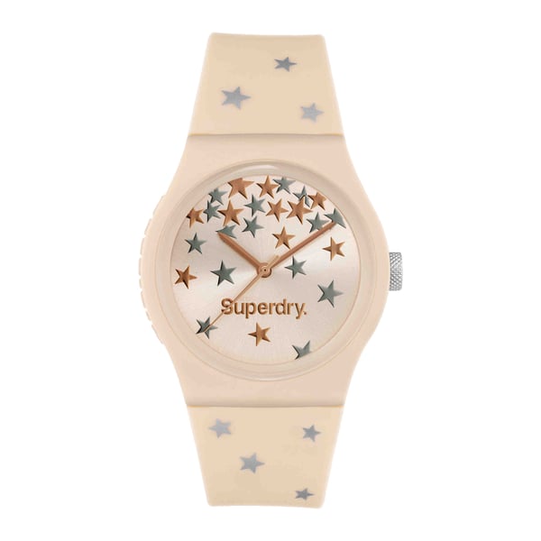 Superdry rose 2025 gold watch
