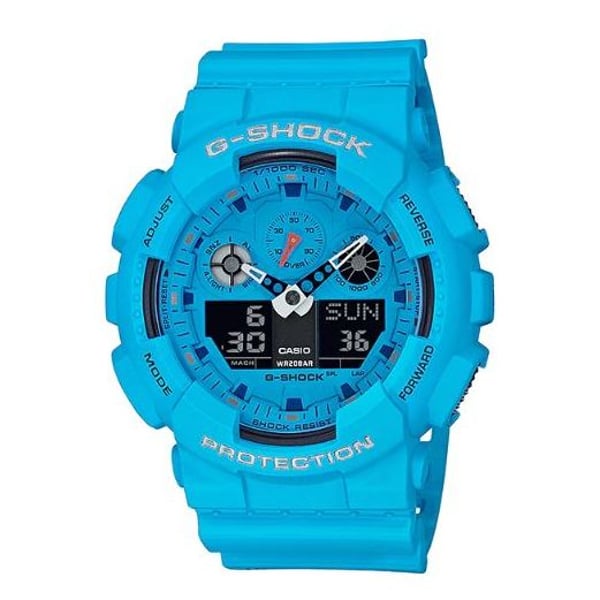 Blue g shock discount watches for sale