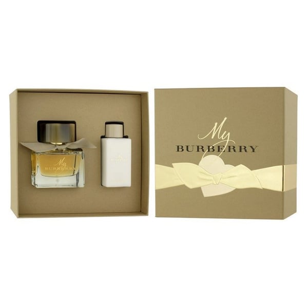 Buy Burberry My Burberry EDP 90ml 75ml Body Lotion Travel Giftset Women Online in UAE Sharaf DG