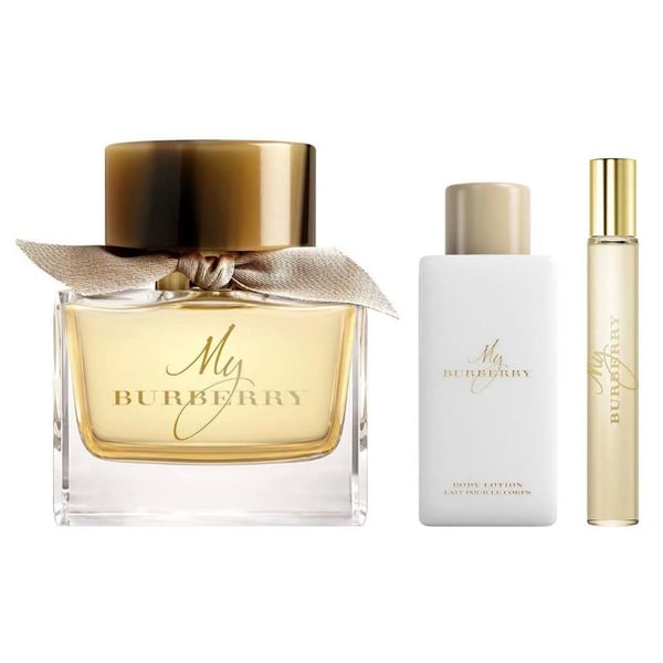 Buy Burberry My Burberry EDP 90ml 75ml Body Lotion 7.5ml Mini Giftset Women Online in UAE Sharaf DG