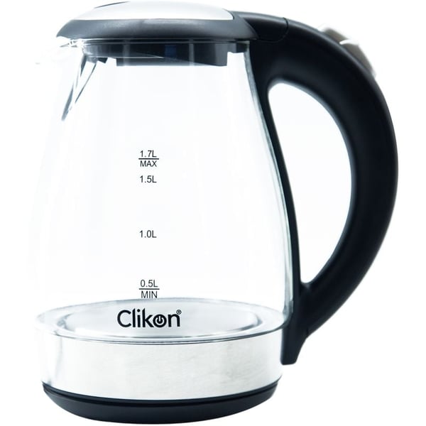 Clikon Electric Kettle- Glass Body With Led CK5128
