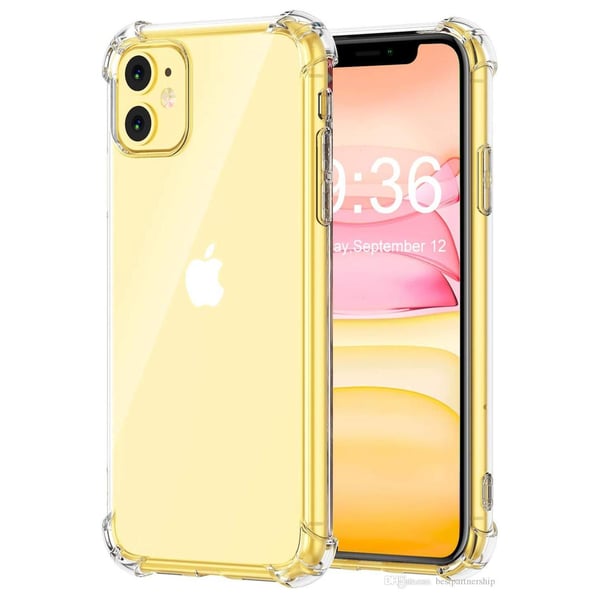 Glassology Acrylic 1.5mm Back Case Clear For iPhone 11