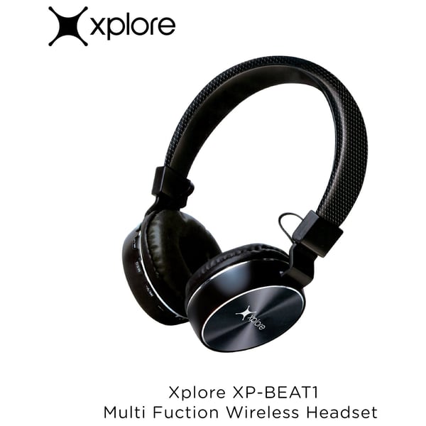 Buy Bluetooth Headset Black Online in UAE | Sharaf DG