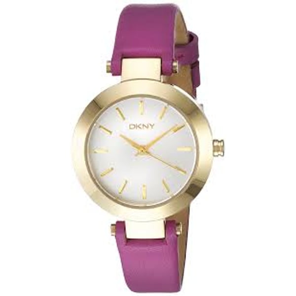 Buy DKNY Stanhope Pink Leather Women Watch NY2414 Online in UAE