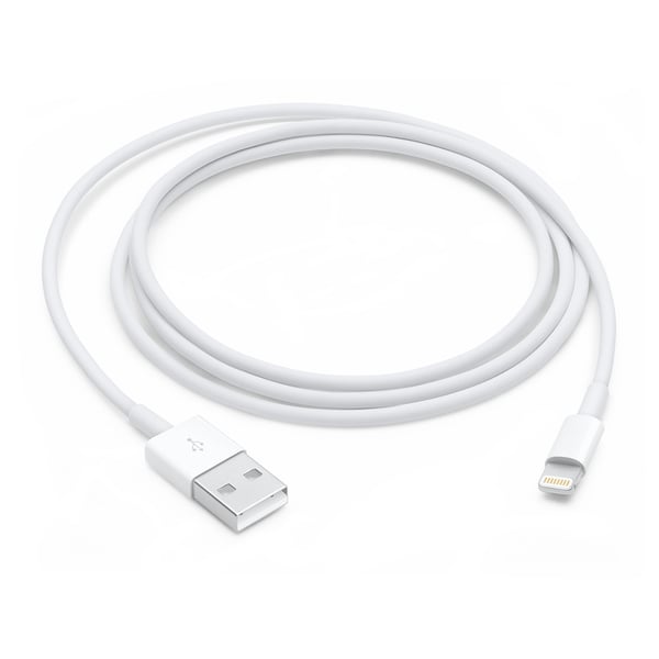 Buy Apple Lighting to USB Cable 1m MXLY2ZE/A Online in UAE | Sharaf DG