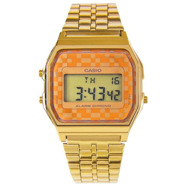 Casio a158 clearance gold