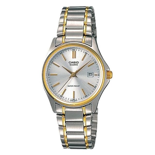 Casio Two Tone Stainless Steel Women Watch LTP-1183G-7ADF