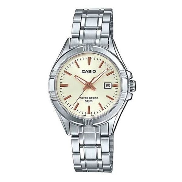 Buy Casio Silver Stainless Steel Women Watch LTP 1308D 9AVDF Online in UAE Sharaf DG