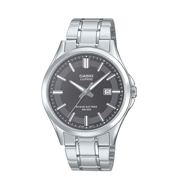 Casio sapphire cheap crystal watch