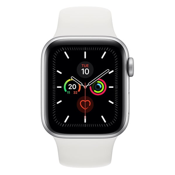 Buy Apple Watch Series GPS 44mm Silver Aluminium Case with White Sport  Band Online in UAE Sharaf DG