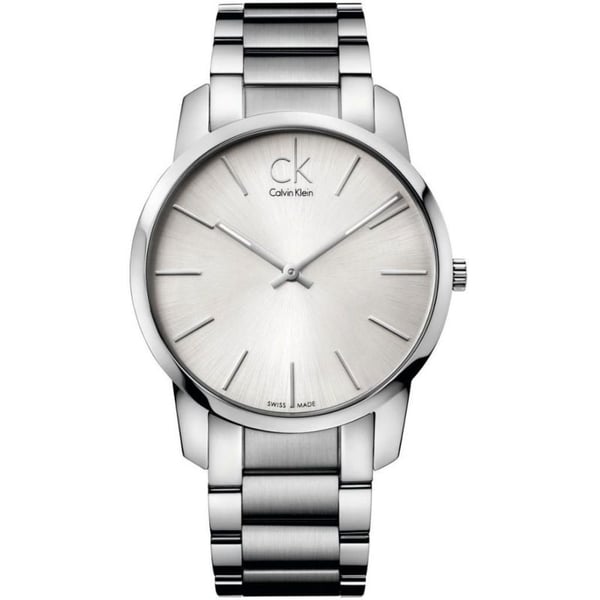 Calvin klein store silver watch