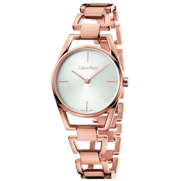 Calvin klein women's watch rose gold sale