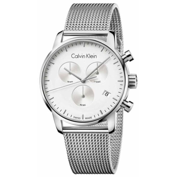 Buy Calvin Klein City Silver Stainless Steel Men Watch K2G271 26