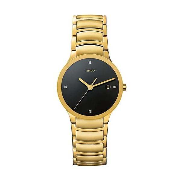 Buy Rado Centrix Gold Stainless Steel Women Watch R30527713 Online