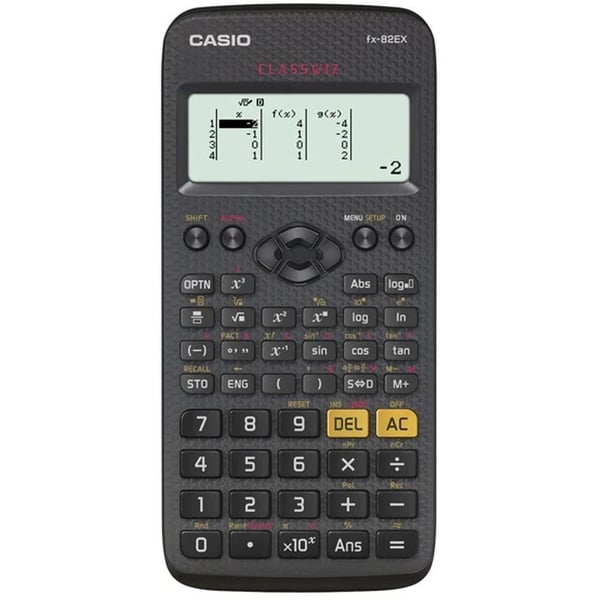 Buy Casio FX-82EX 12 Scientific Calculator Black Online UAE | Sharaf DG