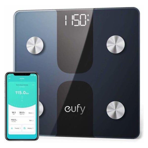 Anker Smart Scale With Bluetooth 4.2 Black T9146H11 Eufy C1