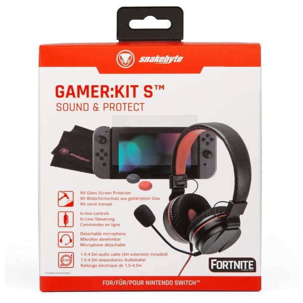 Snakebyte Gamer Kit S Sound Protect Gaming Set For Nintendo Swithc SB915444 price in Bahrain Buy Snakebyte Gamer Kit S Sound Protect Gaming Set For Nintendo Swithc SB915444 in Bahrain