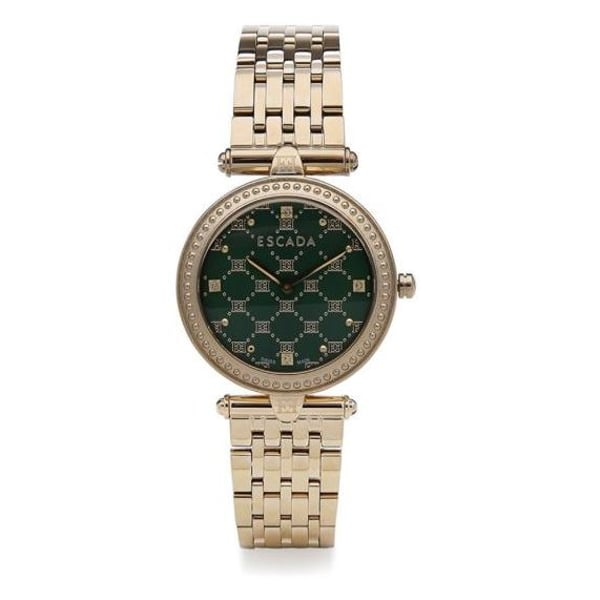 Buy Escada Vanessa Gold Tone Stainless Steel Women Watch EW3235132 Online in UAE Sharaf DG