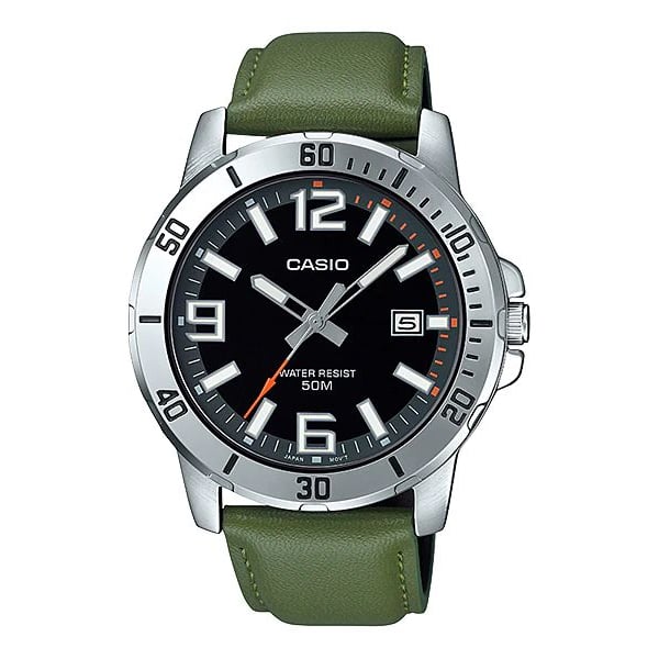 Casio olive store green watch