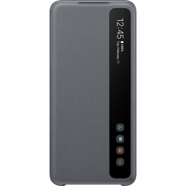 Samsung Galaxy S20 Clear View Cover - Grey