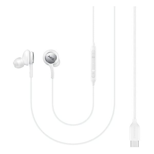 Buy Samsung Type C Wired Earphone White Online in UAE Sharaf DG